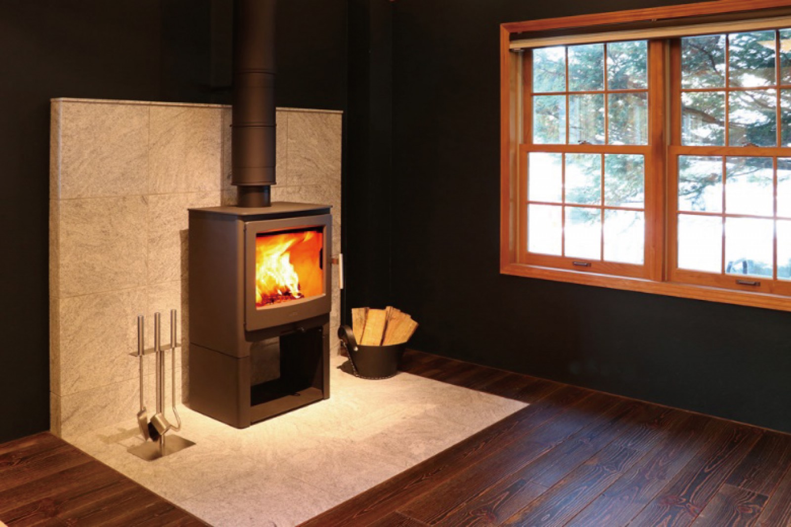 薪ストーブ