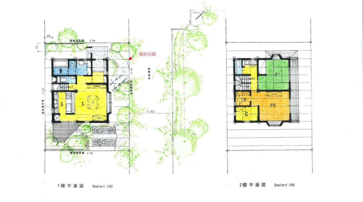 ※基本設計スケッチのため実際の配置とは多少異なります