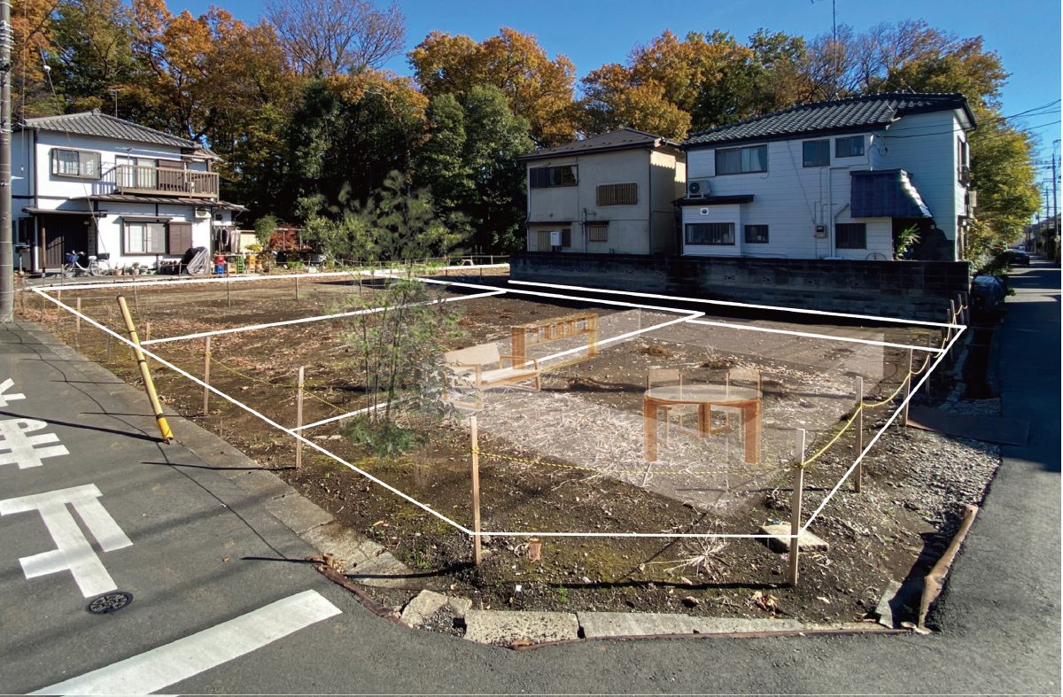 ロープの間取りと家具でスケールを実感しよう！