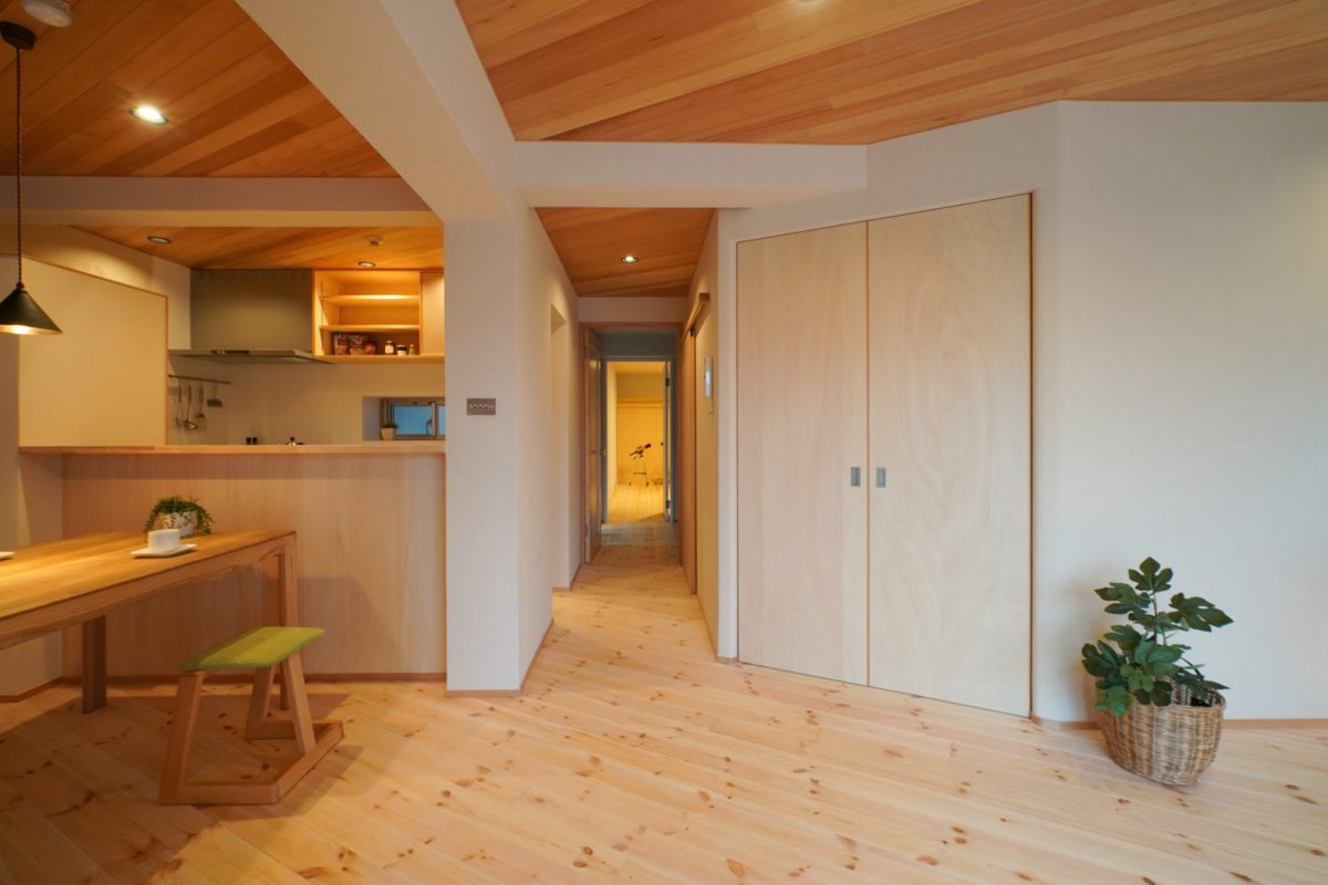 ainoha109号特集記事のＩ邸。デザイン担当は太田礼美さん。