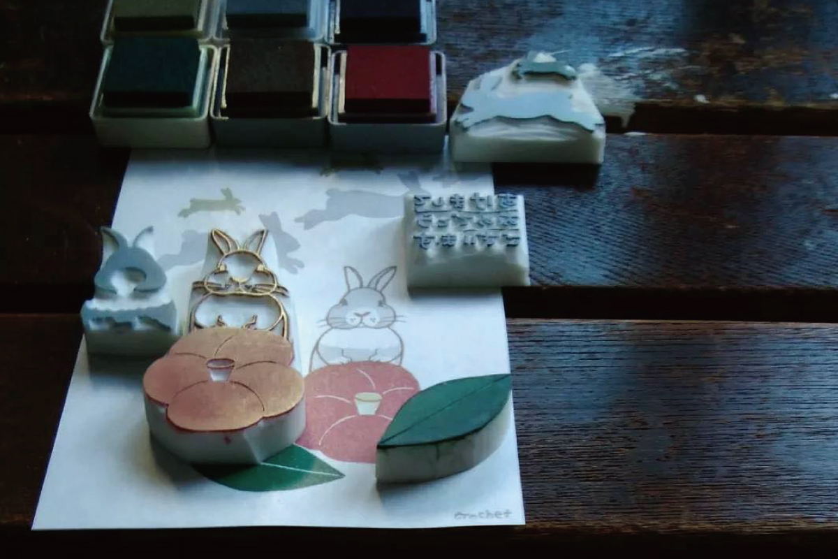 消しゴムハンコ教室 (終了)