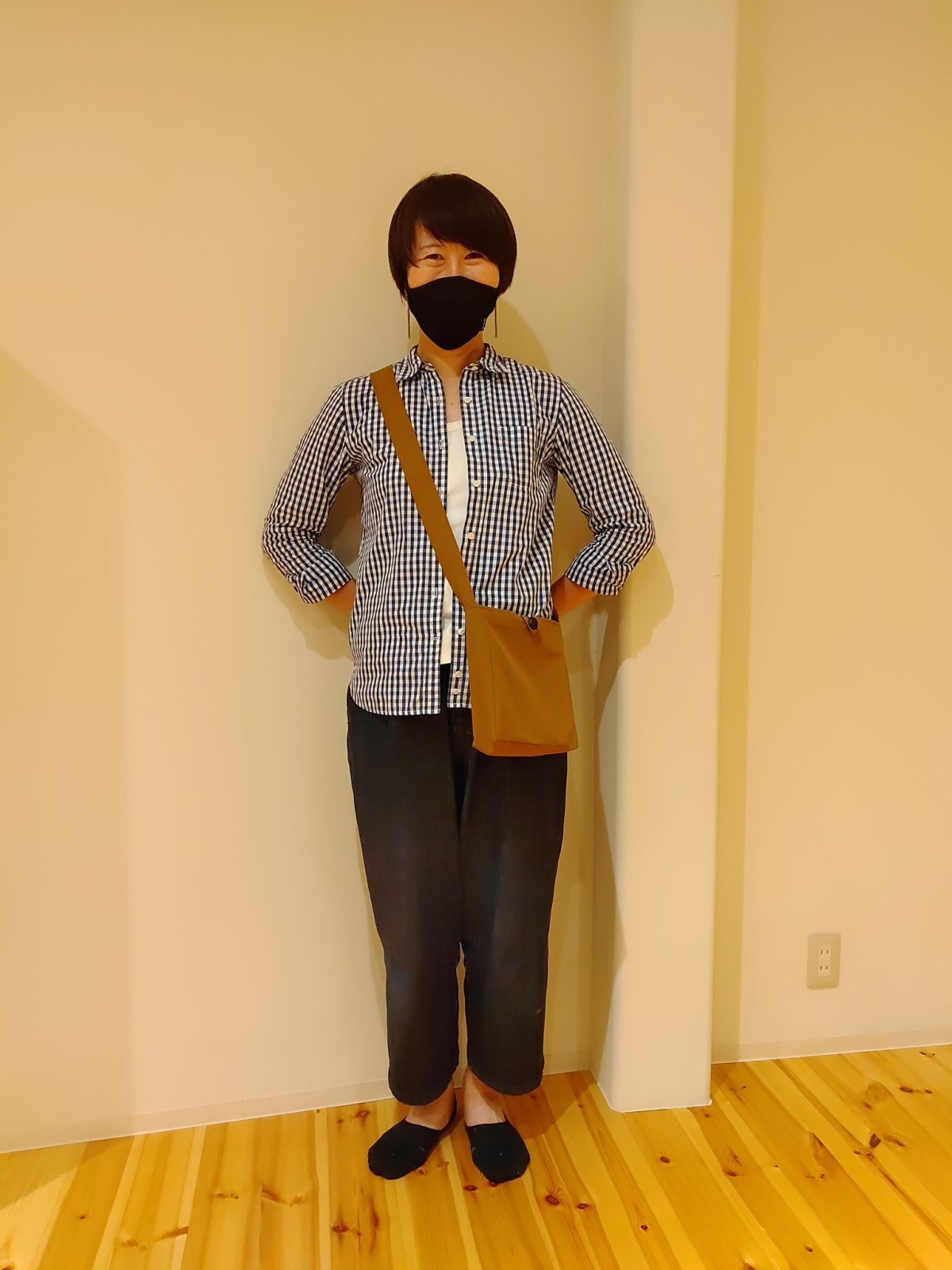 キャメル・169㎝さん着用