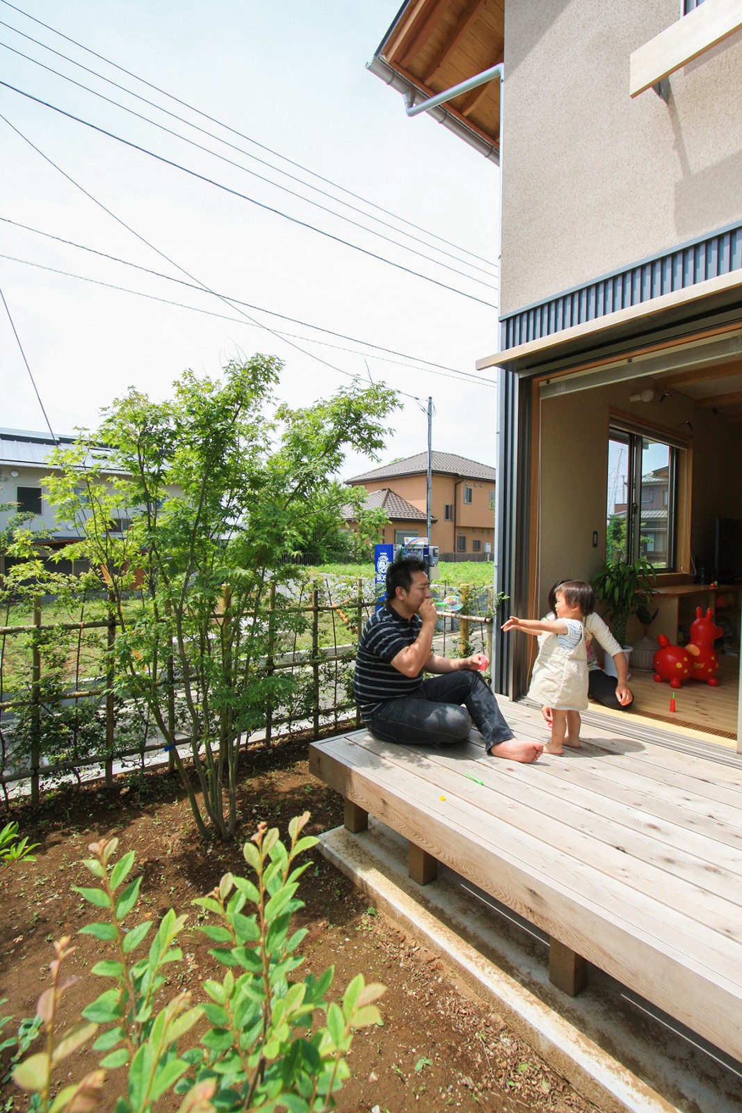 ウッドデッキや庭は？