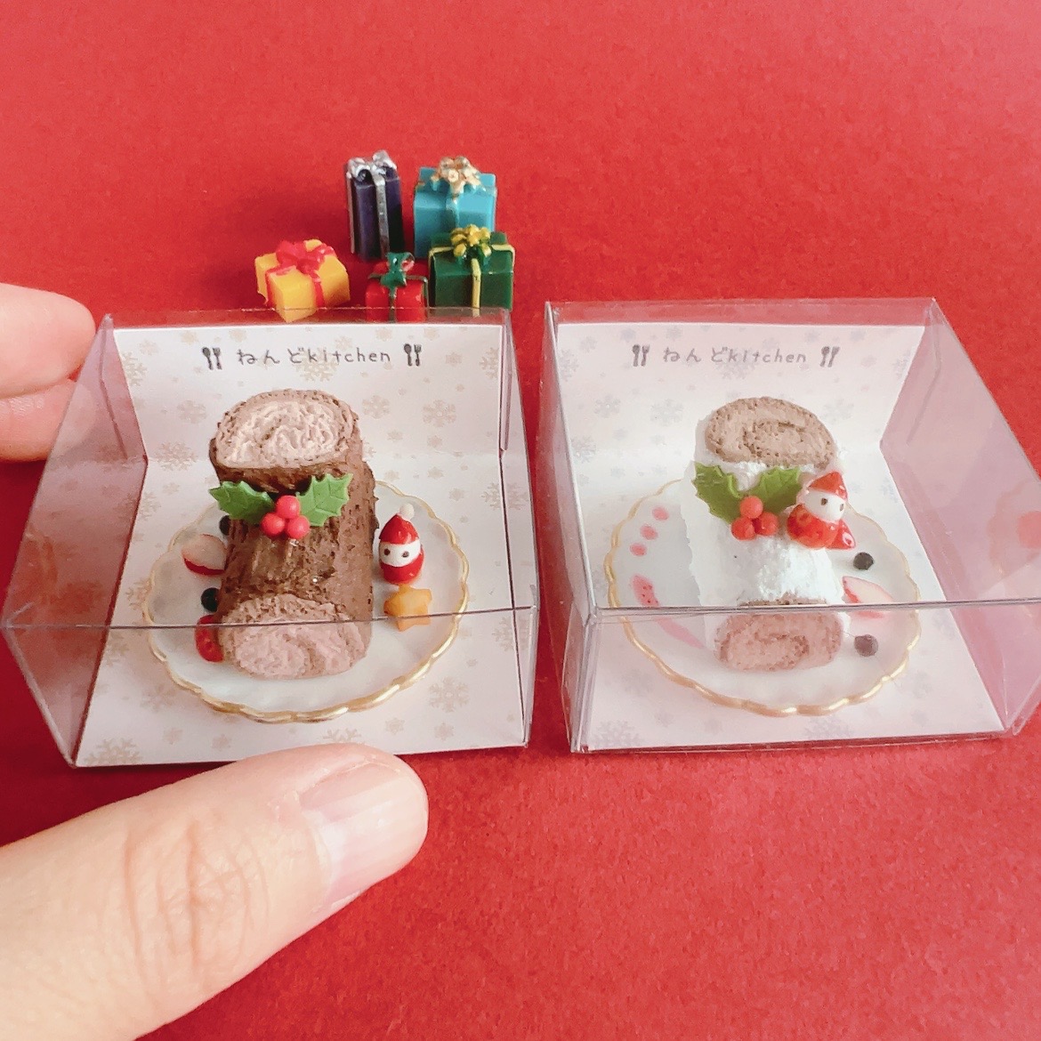 【ミニブッシュドノエル作り】ワークショップ