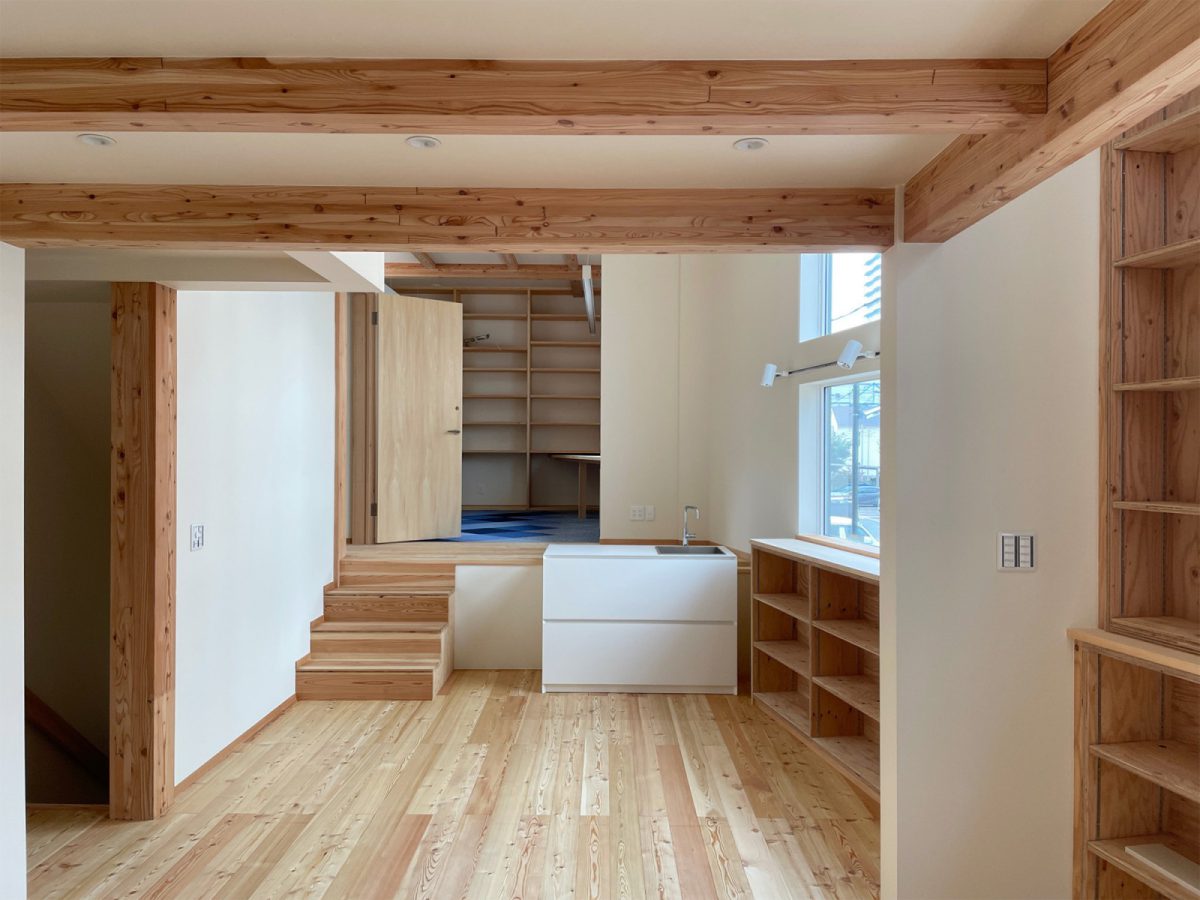 2階のワークスペース・ライブラリー