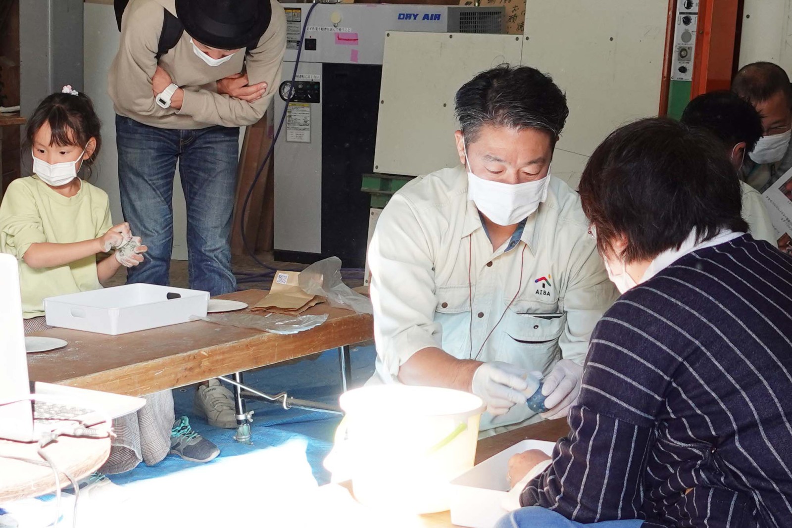 ものづくりフェスタのワークショップを担当