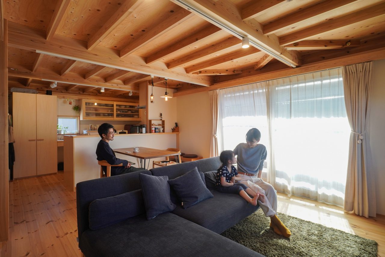 ソーラータウン八国山に暮らすHさんご家族の暮らし。