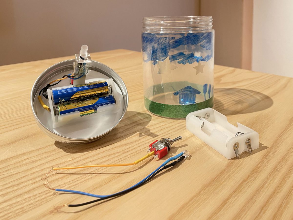 さてさて、どうやって繋いだら電気はつく？