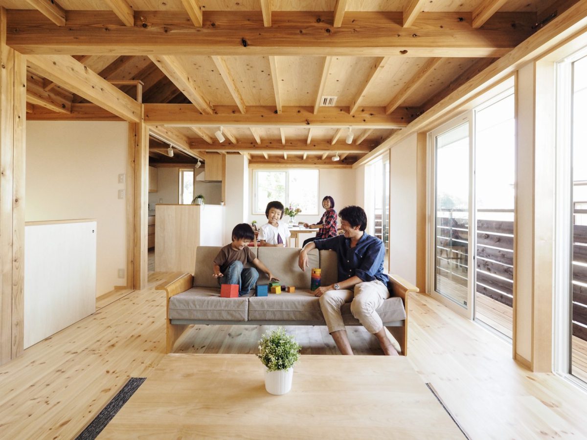 スタンダードドミノ（写真は2階リビングの場合のイメージ）