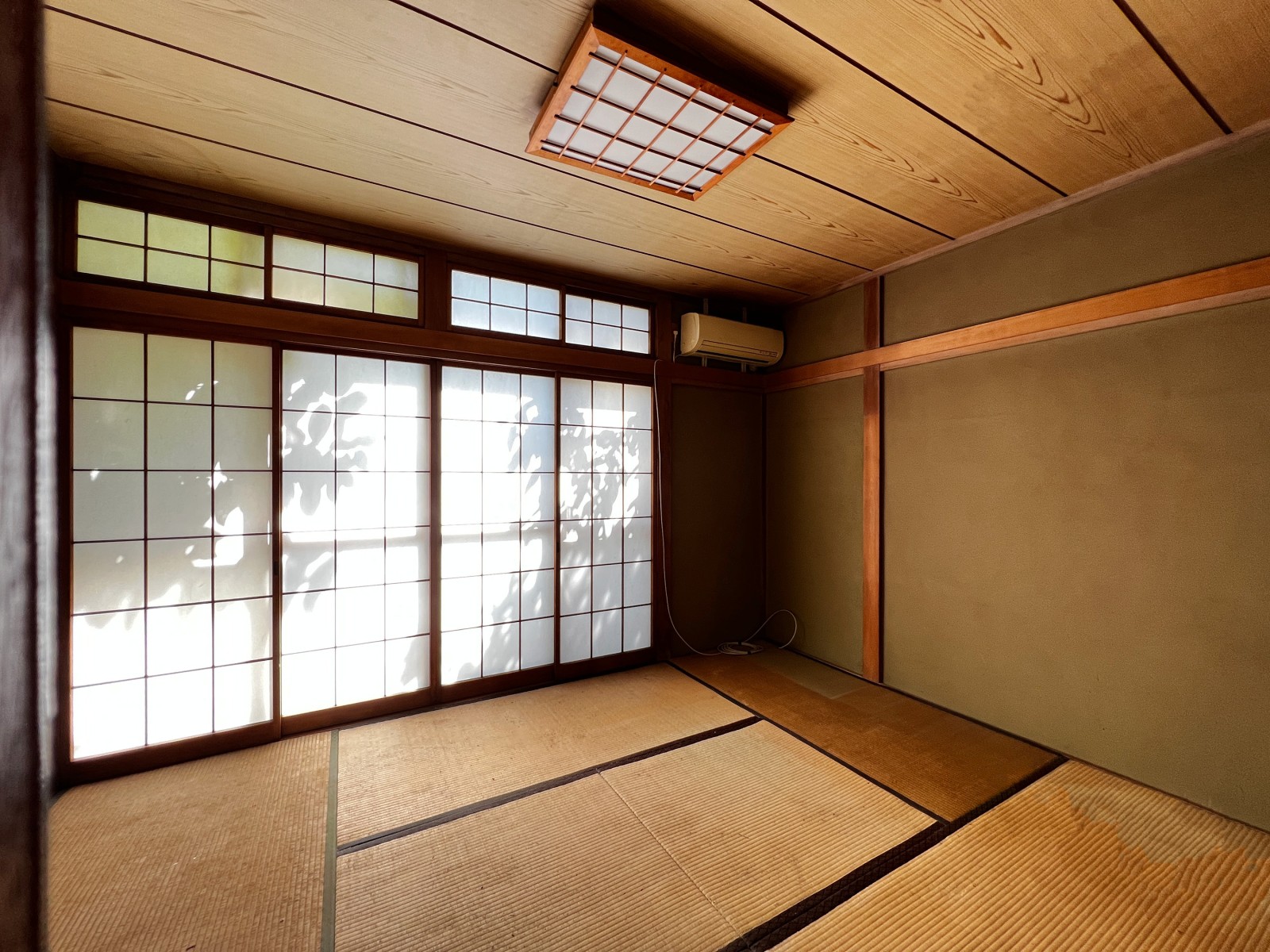 現地の様子（工事前）｜1階和室も障子越しの陽が気持ちいいです