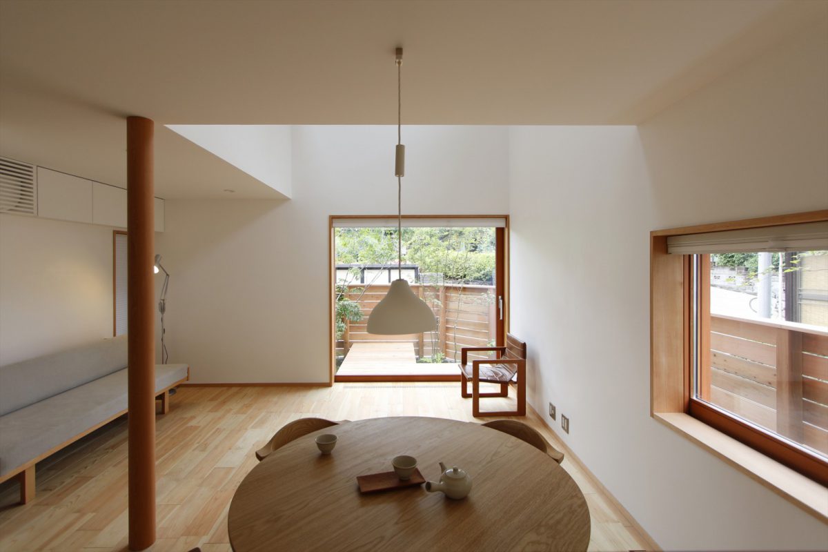 1階リビング（竣工時）