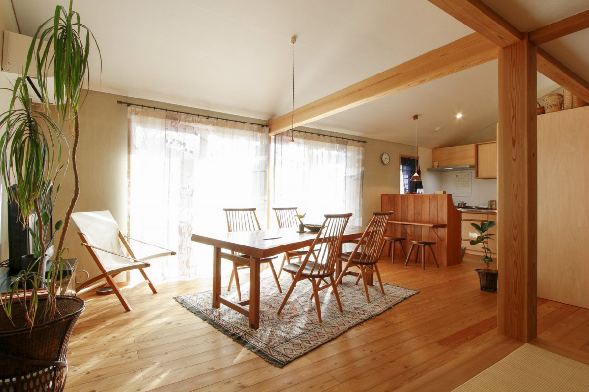 まちに開く豊かな居場所 :リビングダイニング