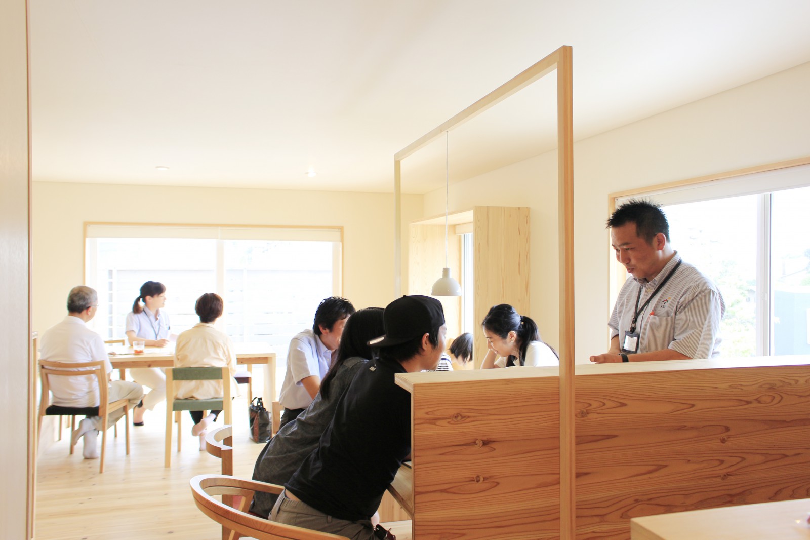 相羽建設のスタッフは「つむじ」からWeb会議システムを利用して情報をお伝えします。