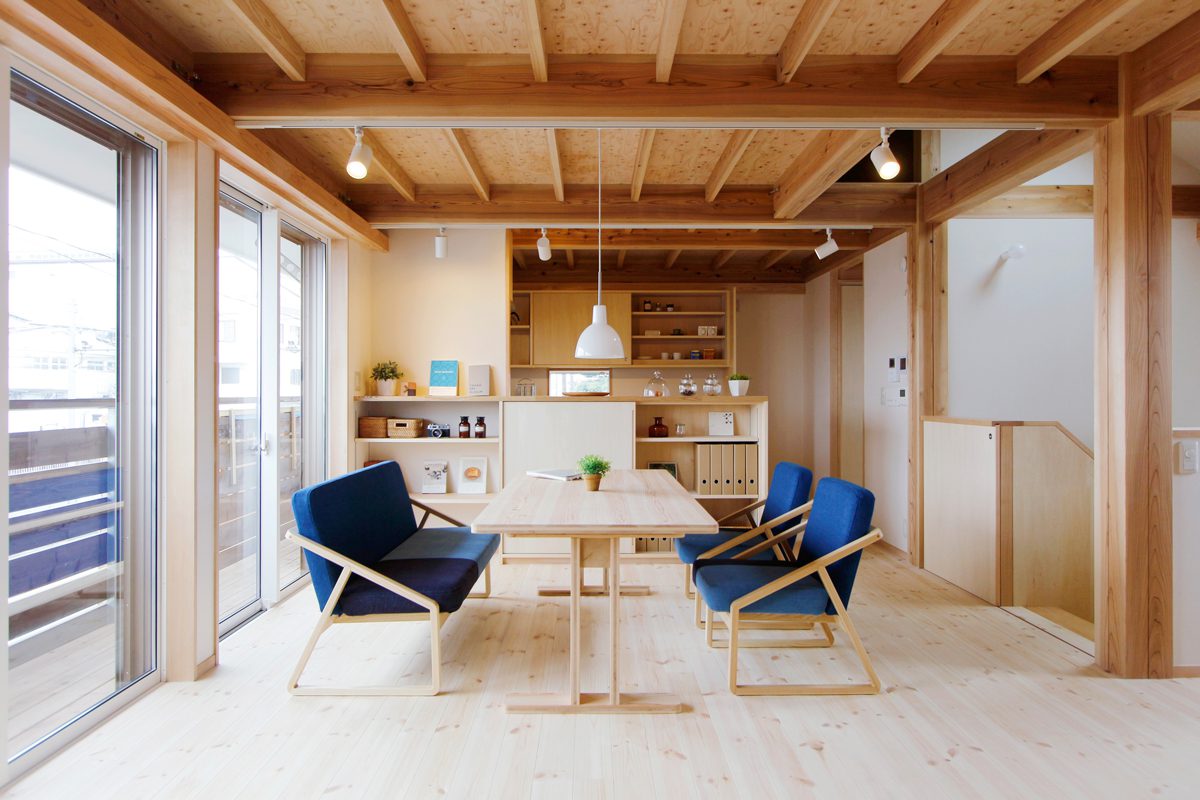 秋津町の家：2階リビング