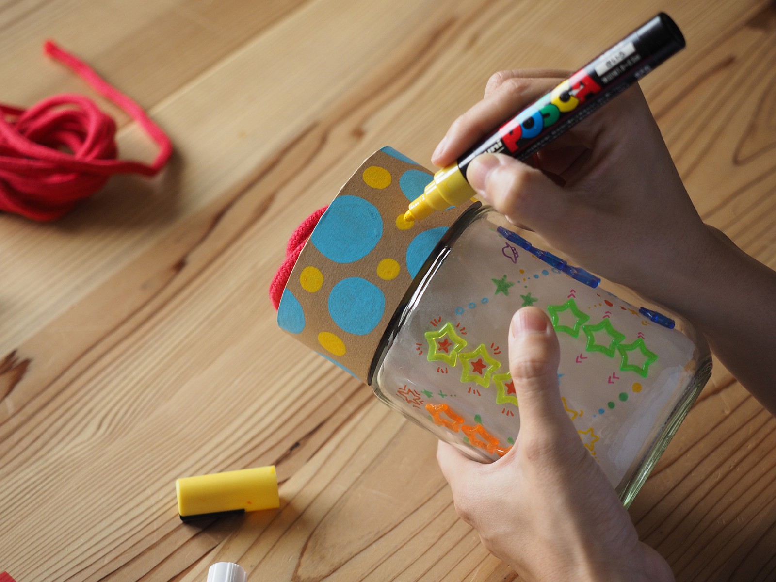 絵や模様も入れられますよ♪