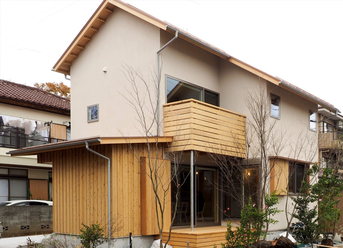 街並みに自然となじむ外観