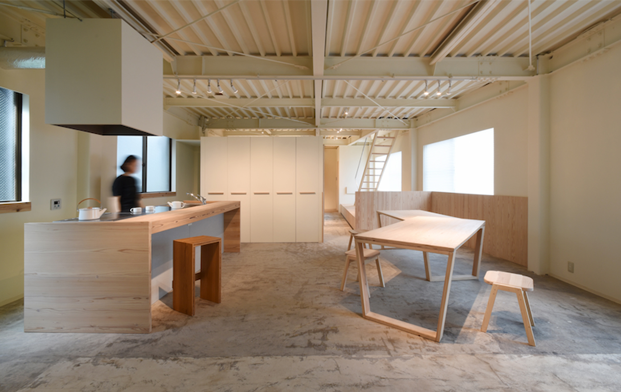 1F・キッチン付きオープンスペース