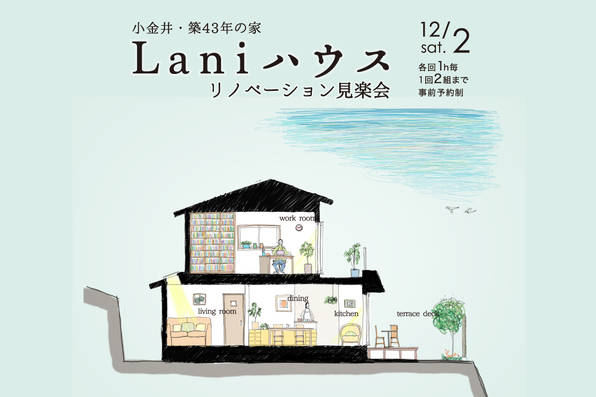 「Laniハウス」リノベーション見楽会(終了)