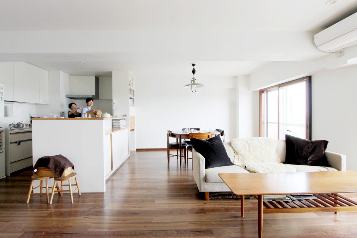 リノベーションしたマンションの室内イメージ（弊社施工事例）