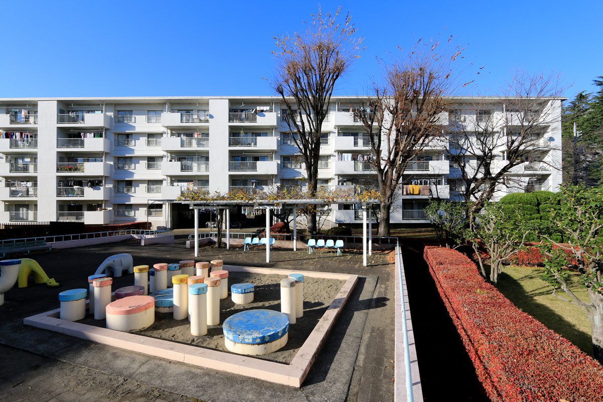 広々な敷地。空が広い！