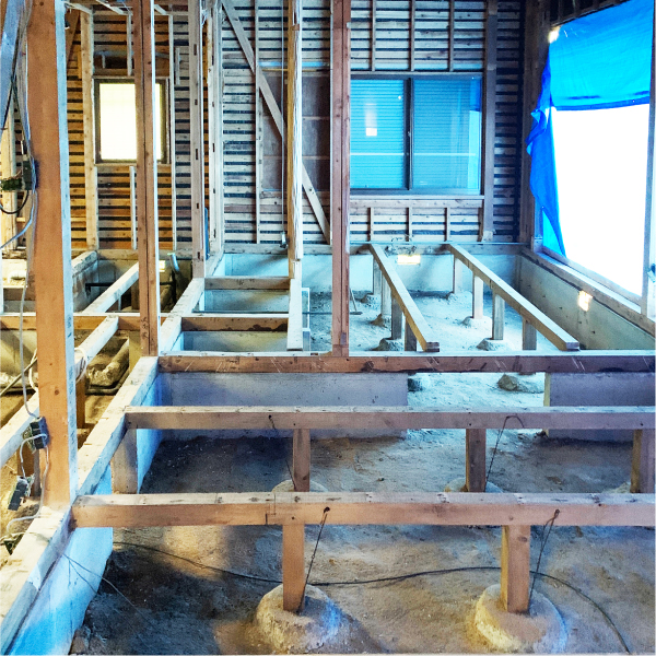 解体後現場の様子