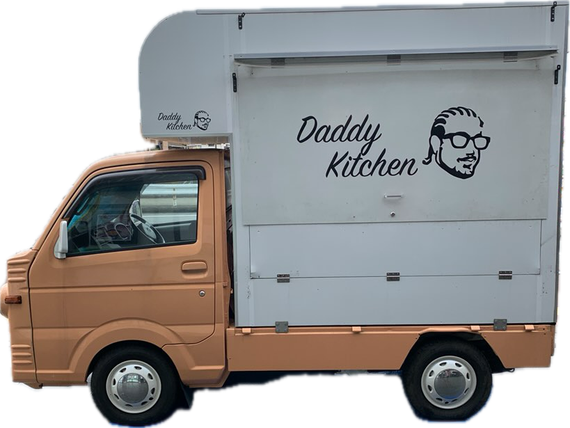 キッチンカーで登場！