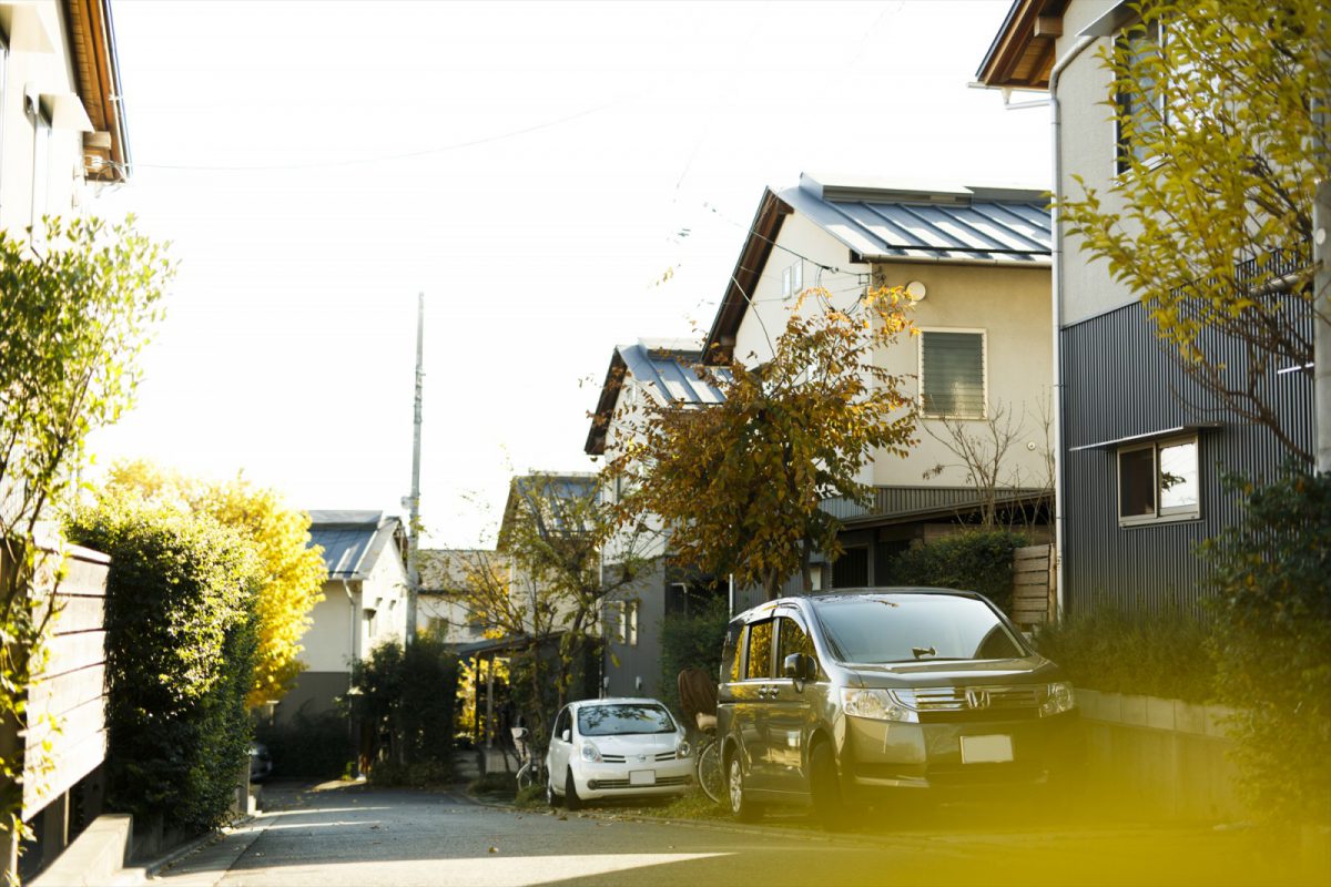 ソーラータウン西所沢の街並み