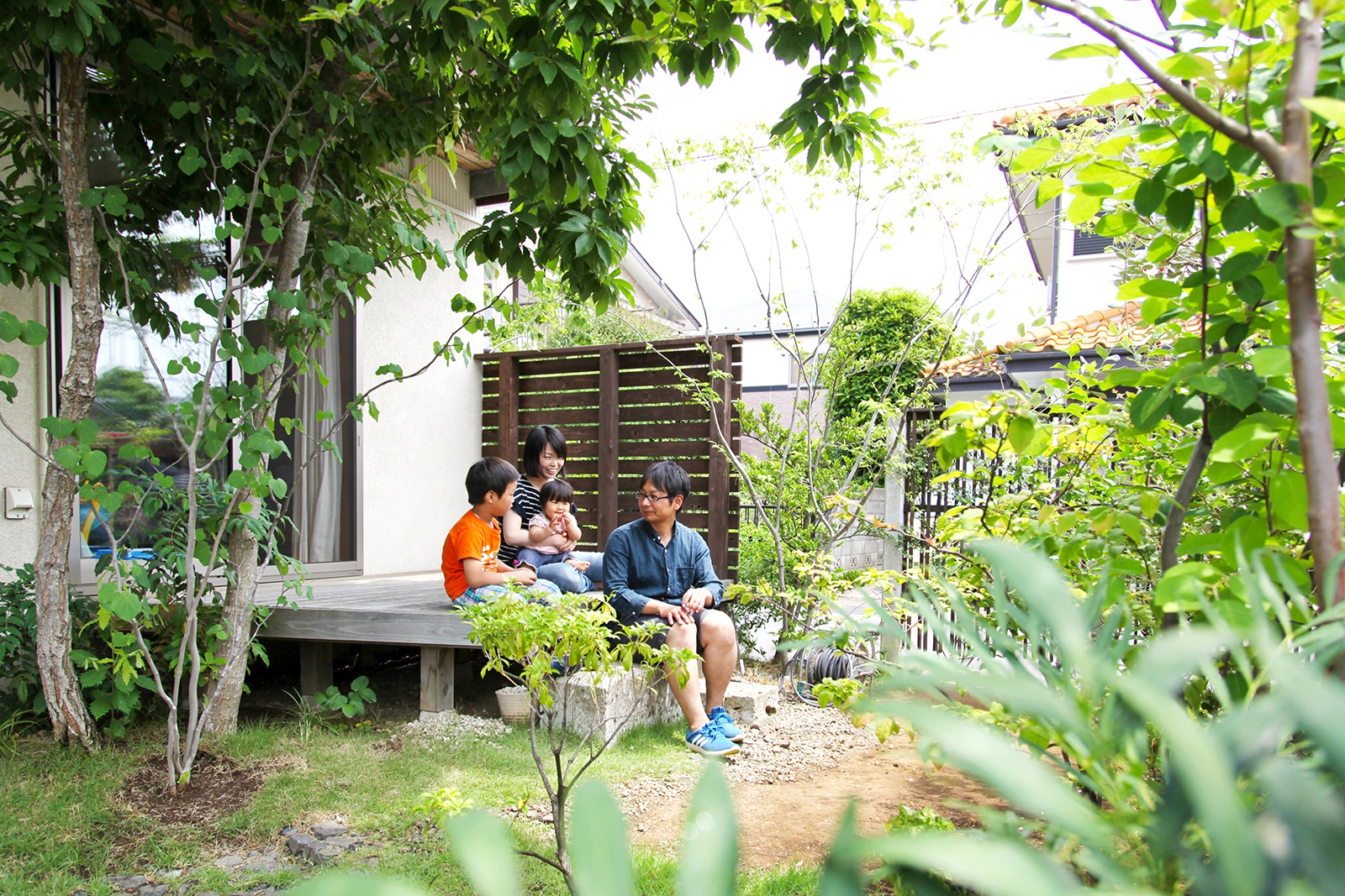 本と緑とゆったりカフェのような暮らし