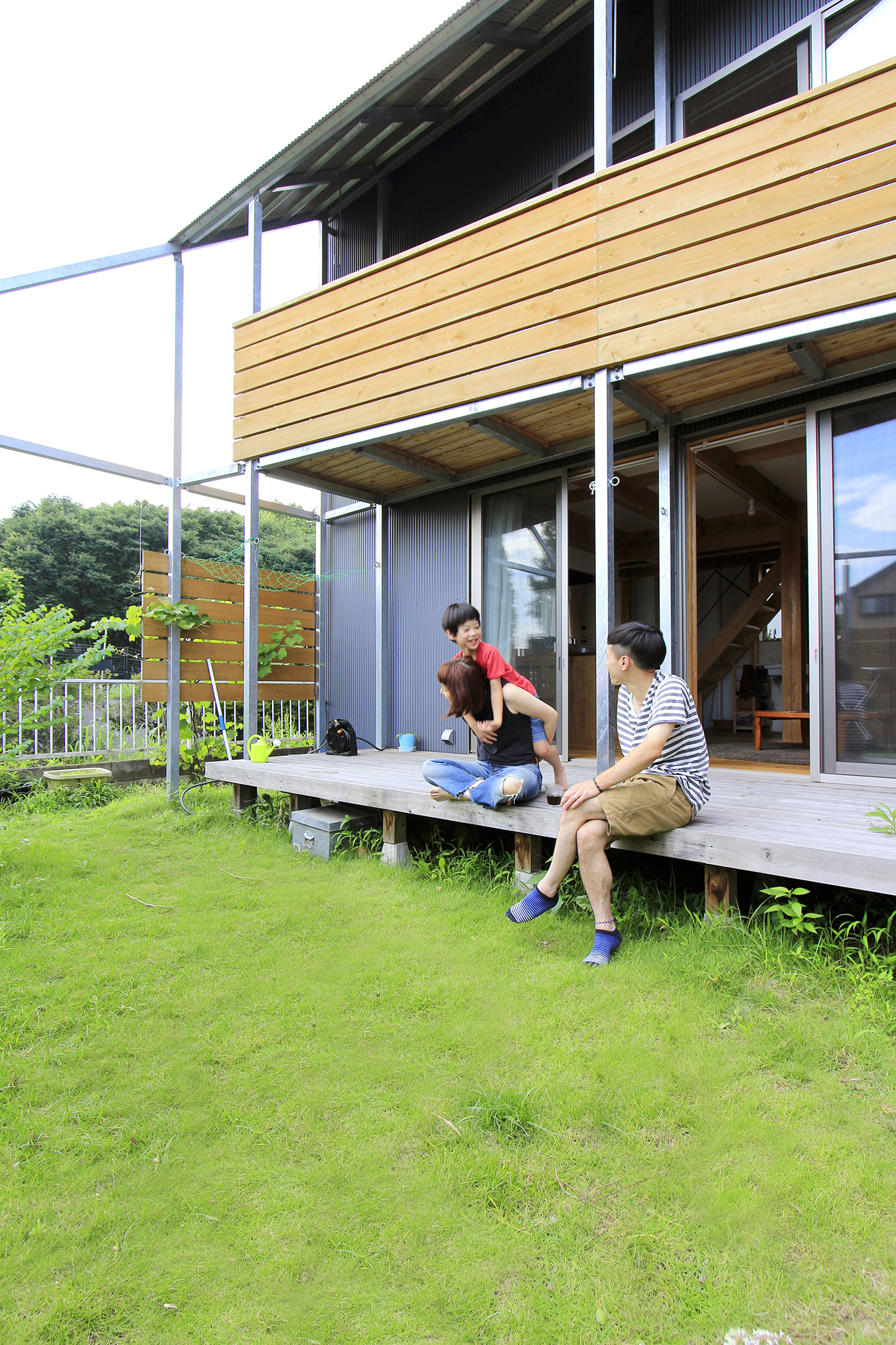 小さなお家と大きなお庭