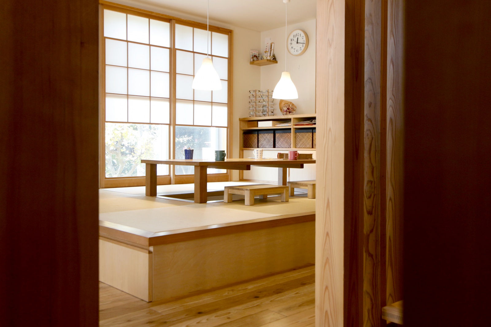 家族だんらんの「あったかい家」