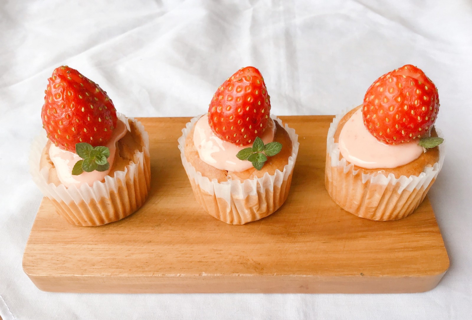 麒麟cafe 親子でつくる「米粉の苺マフィン」（終了）