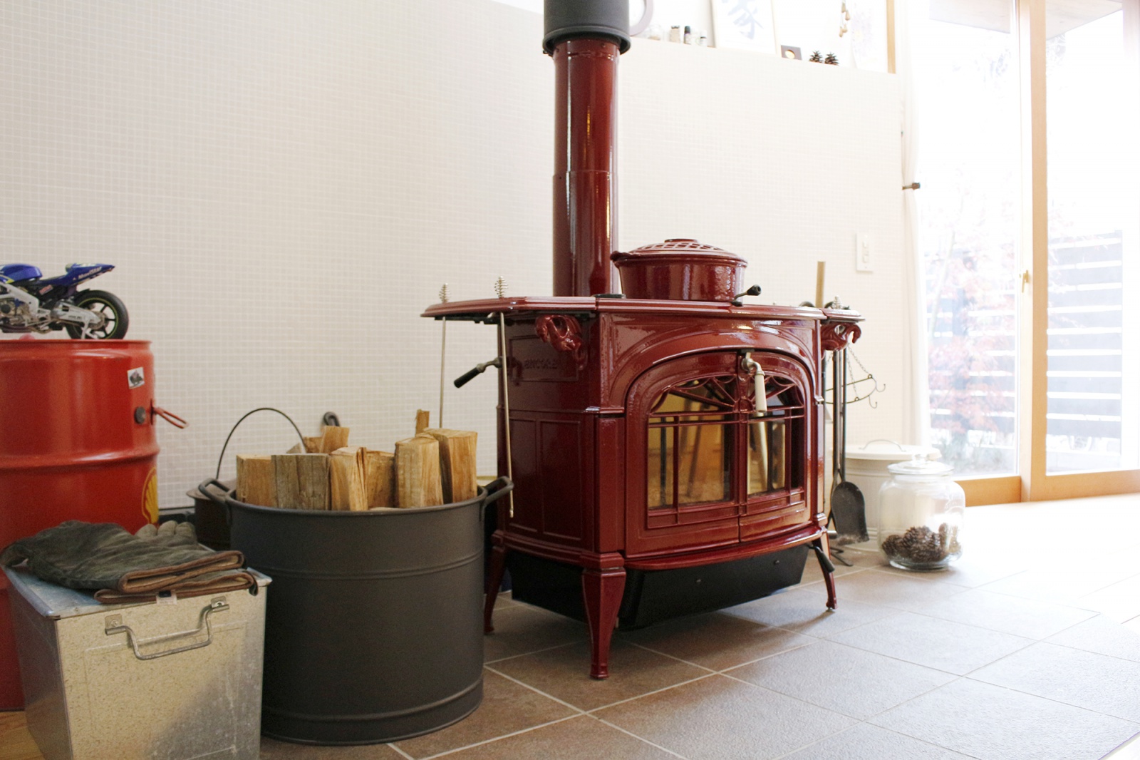 薪ストーブのある暮らし