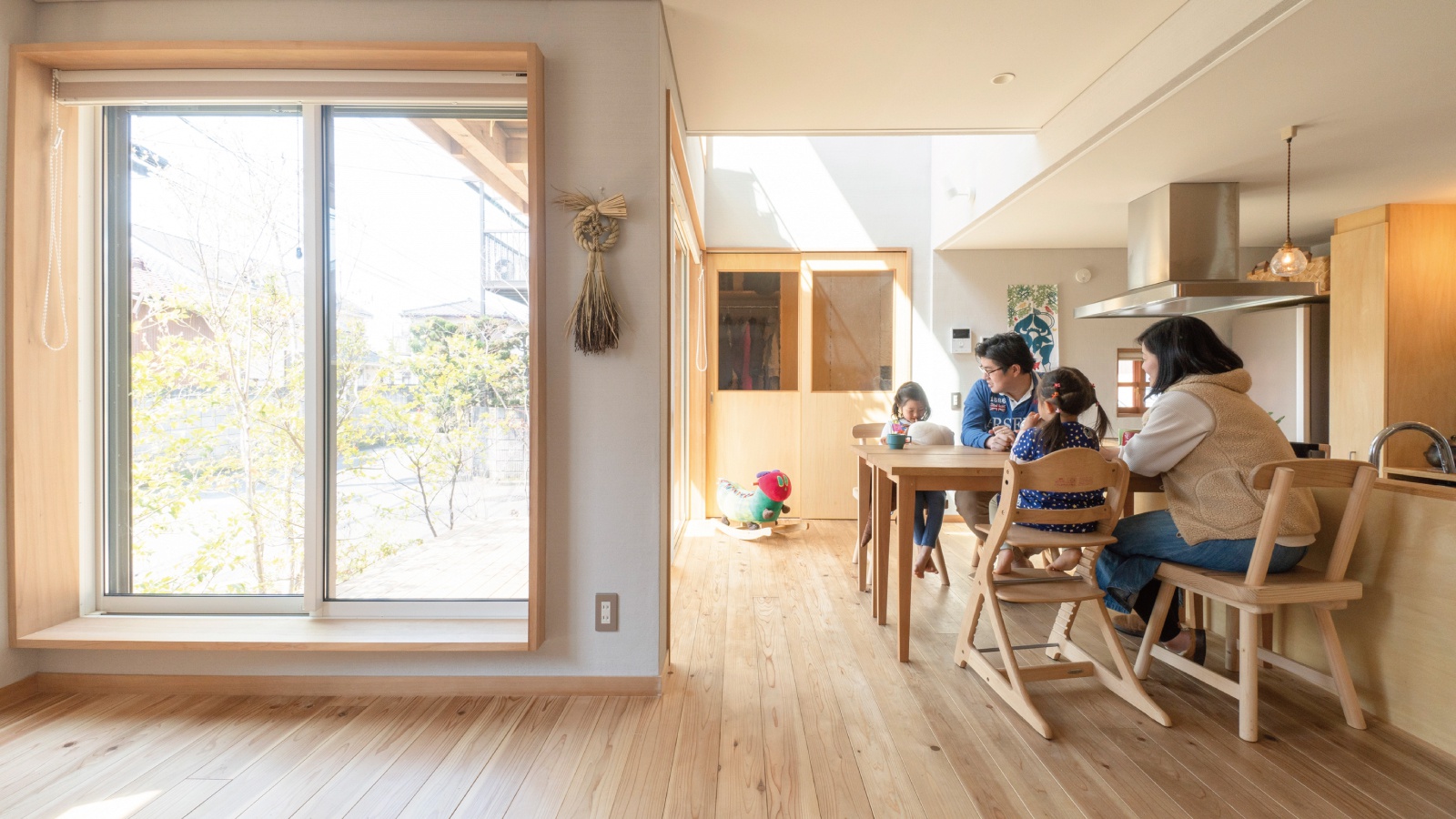 優しい光と緑に溢れる「かどにわハウス」