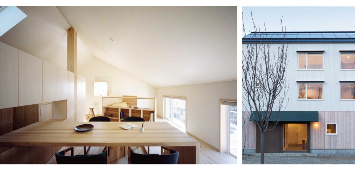 ３階建木造ドミノ住宅　インフィルデザイン：Koizumi Studio　小泉誠