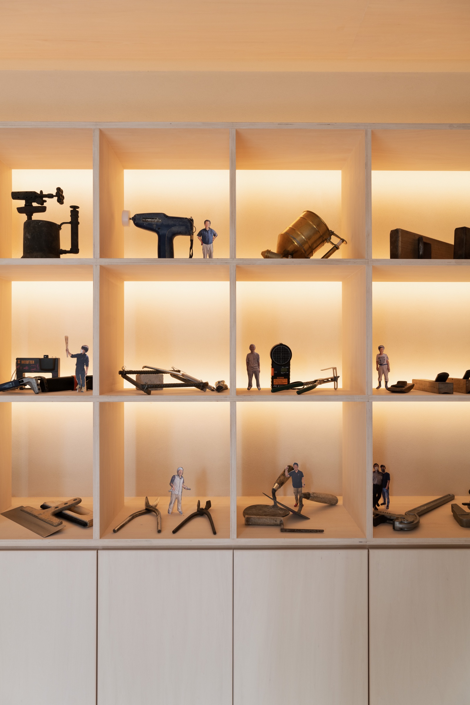 相羽建設本社 こだわりの照明計画