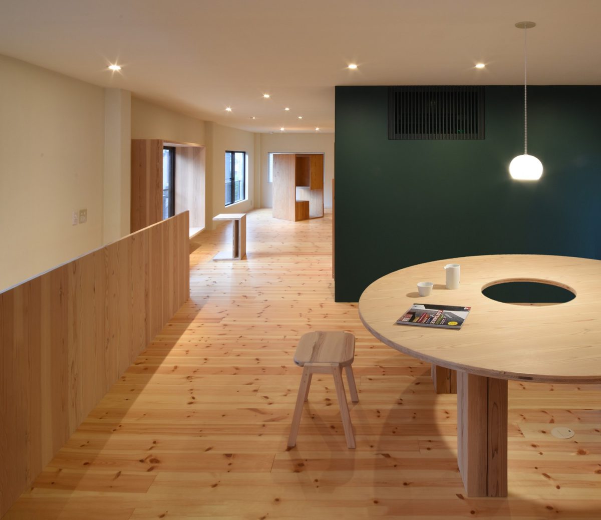 2階のワークスペース