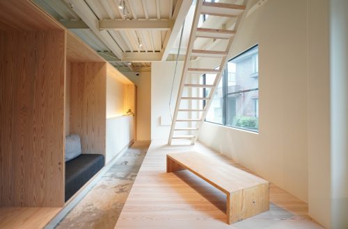 箱空間で座れるベンチもぜひお試しください