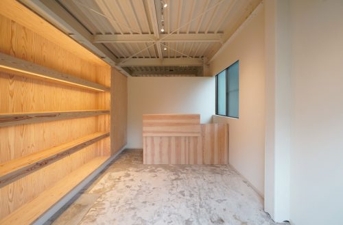 「asoko no kado」の空間。 