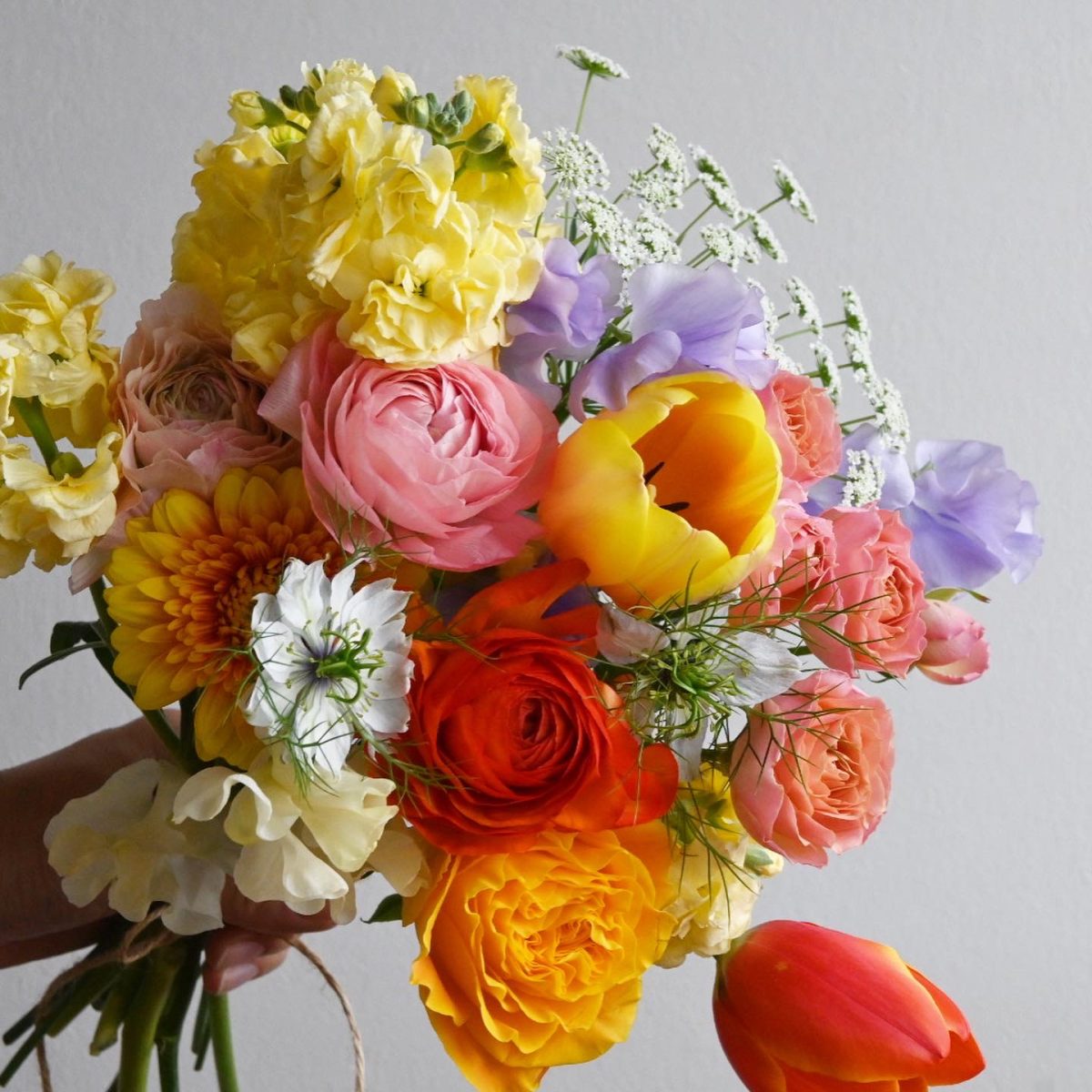 優しい雰囲気のビタミンカラーで気分も明るく♪