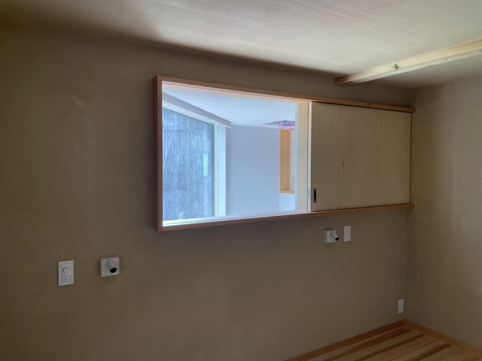 寝室とLDKの繋がりも開口で調整できる仕様