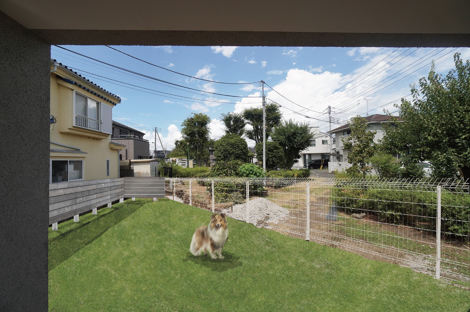 ドッグラン完成イメージ