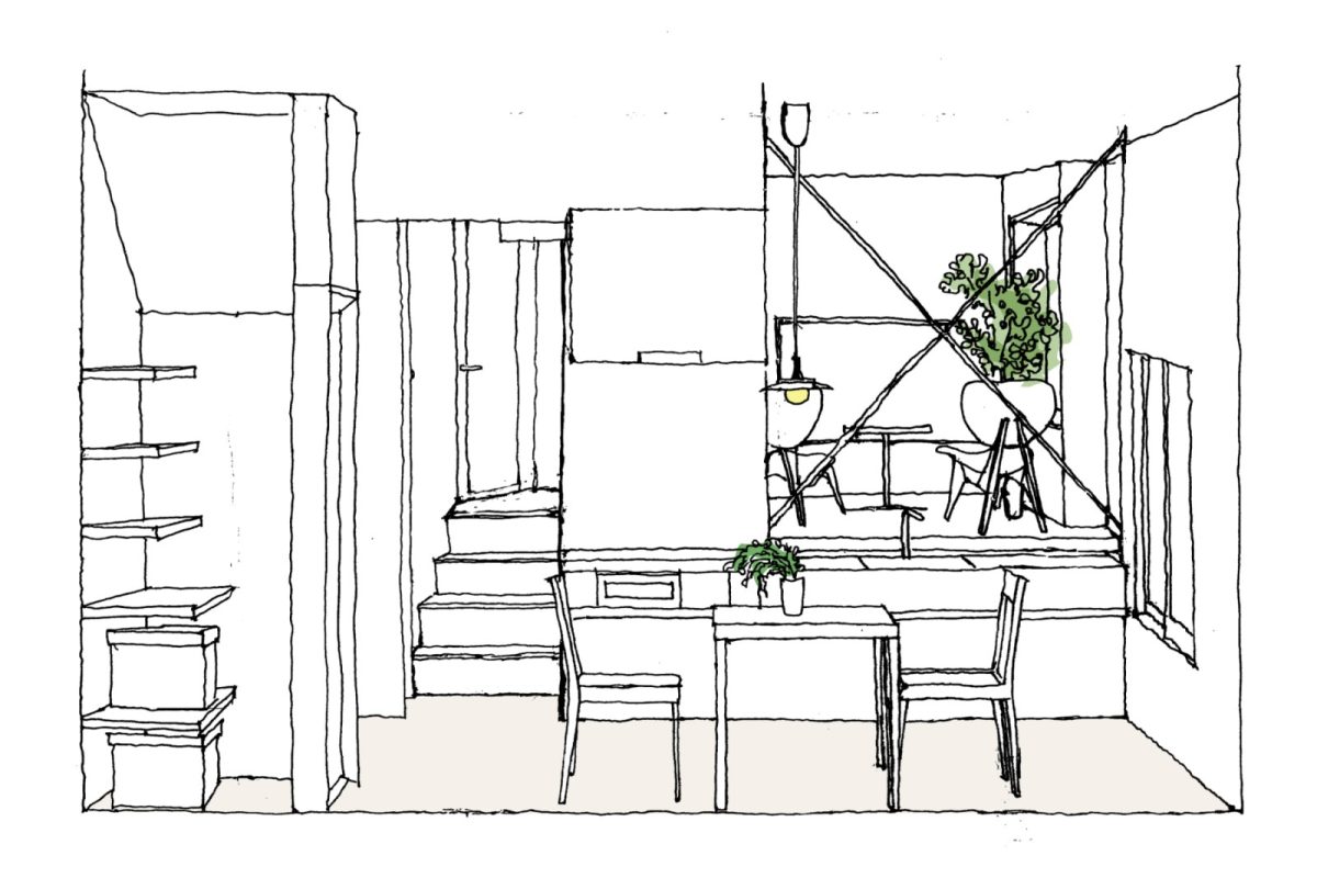 リビングダイニング
