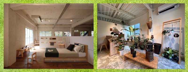 ポイントであいばの家具やグリーンを購入