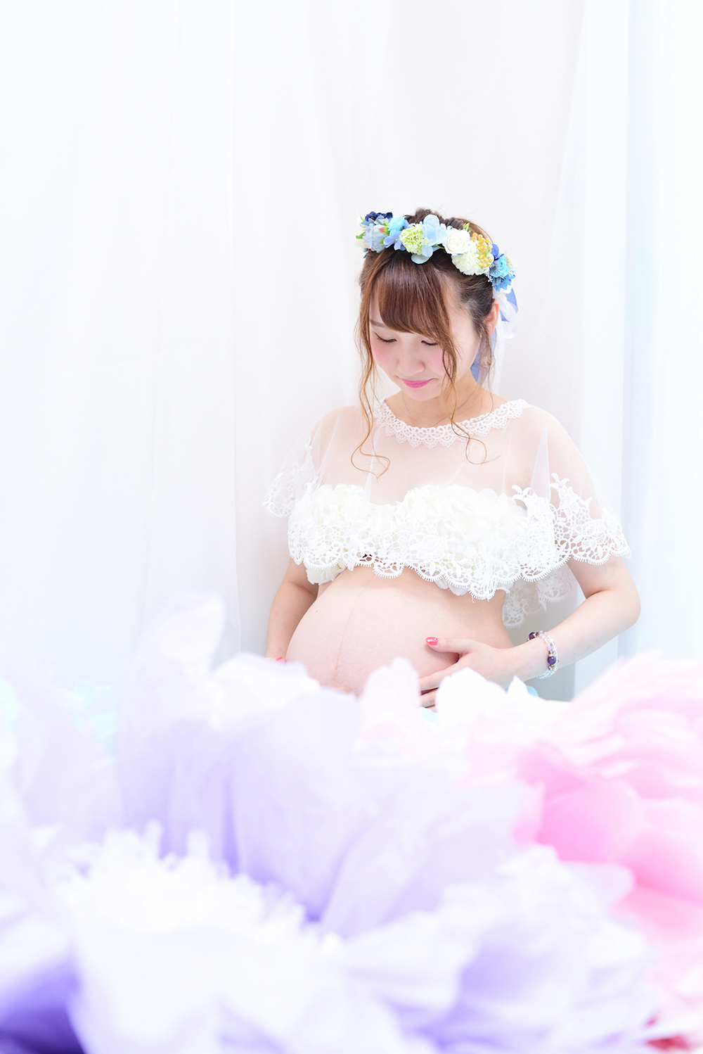 衣装は貸出いたします（チューブトップ、スカート、羽織り、花冠）