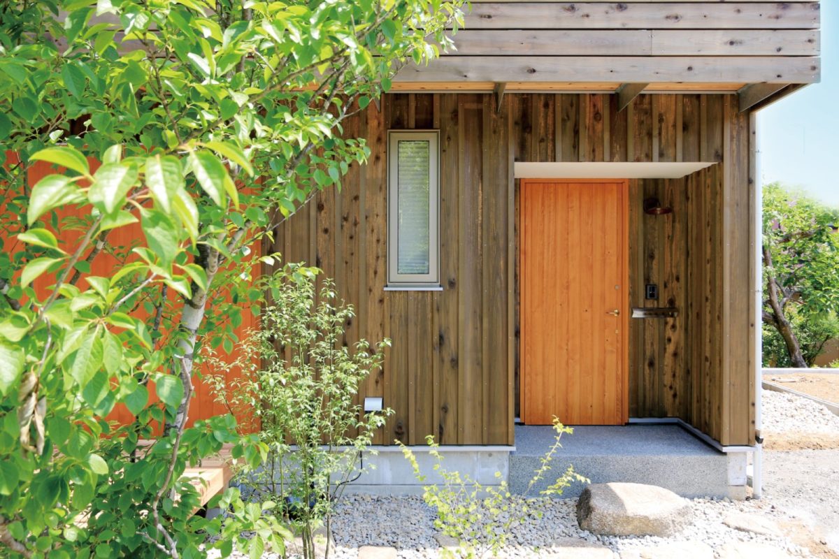 玄関木製開き戸イメージ（ユダ木工）