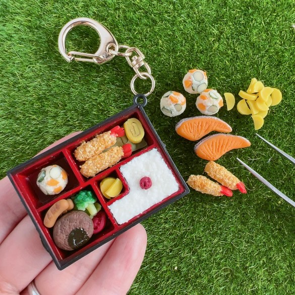 ミニチュア幕の内お弁当づくり