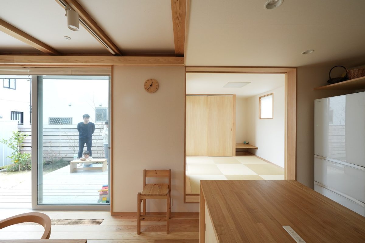 L字部分の小上がり