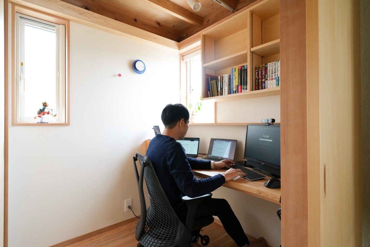 2階・ご主人の書斎
