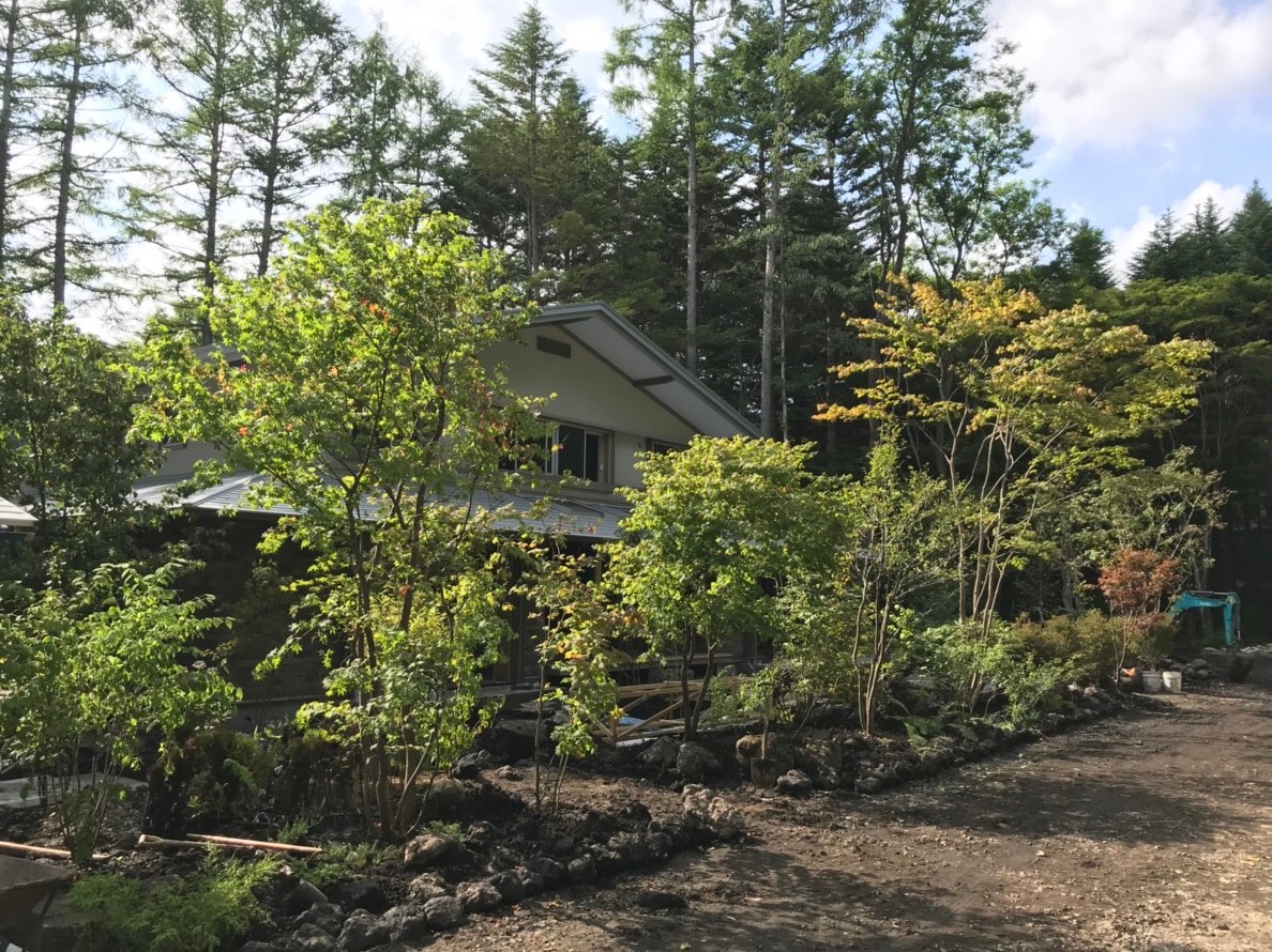 庭は、生き物ですよね。